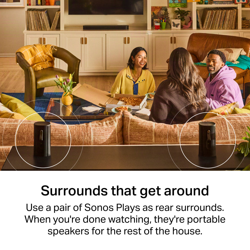 Sonos Beam Ultra with Sub 4 and Play Pair