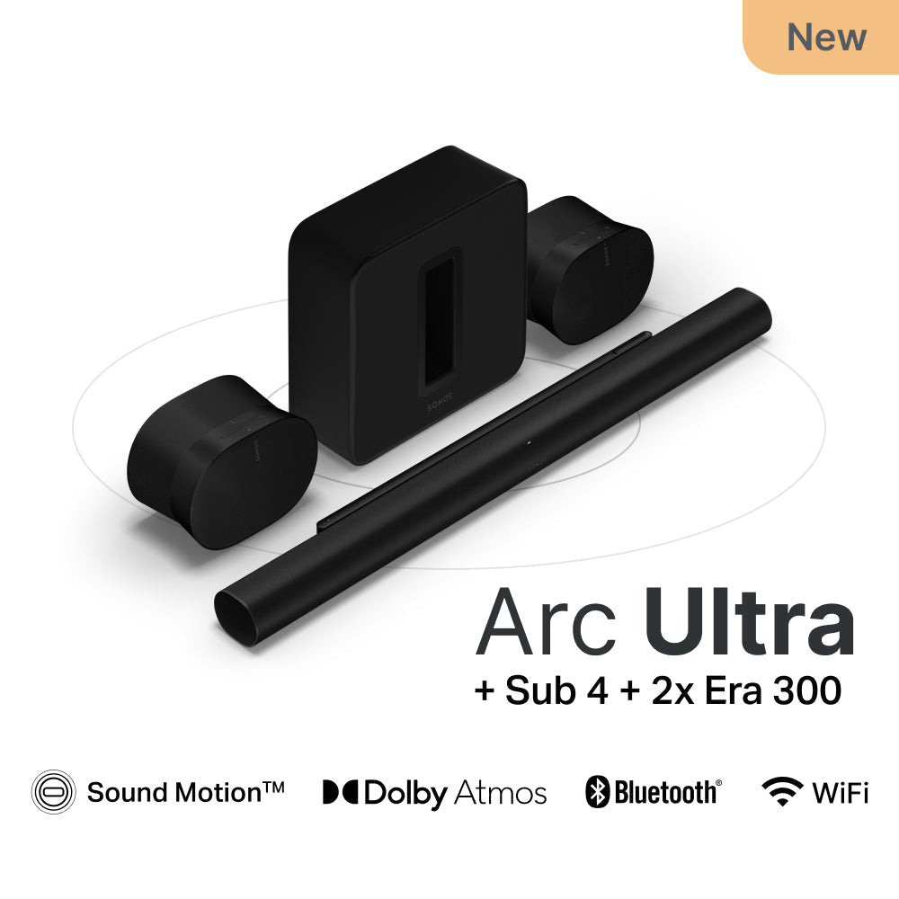 Arc Ultra, Sub 4, Era 300 - Black