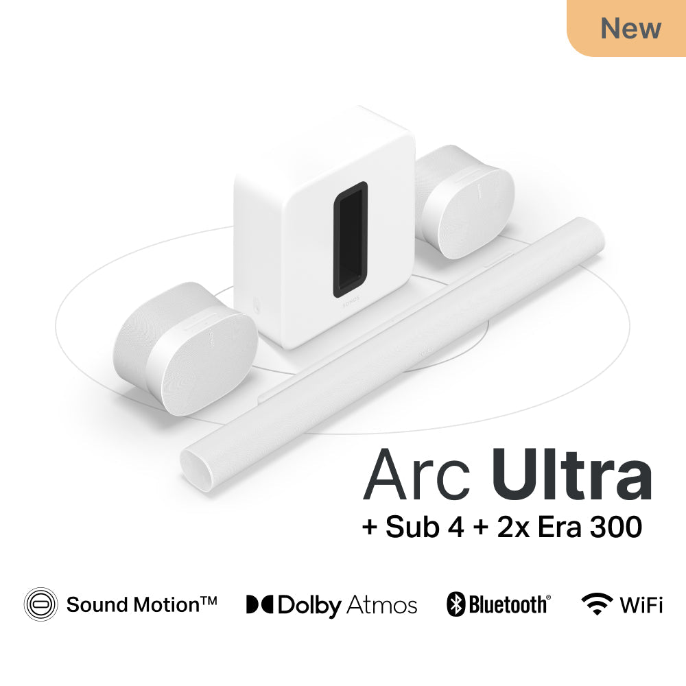 Arc Ultra, Sub 4, Era 300 - White