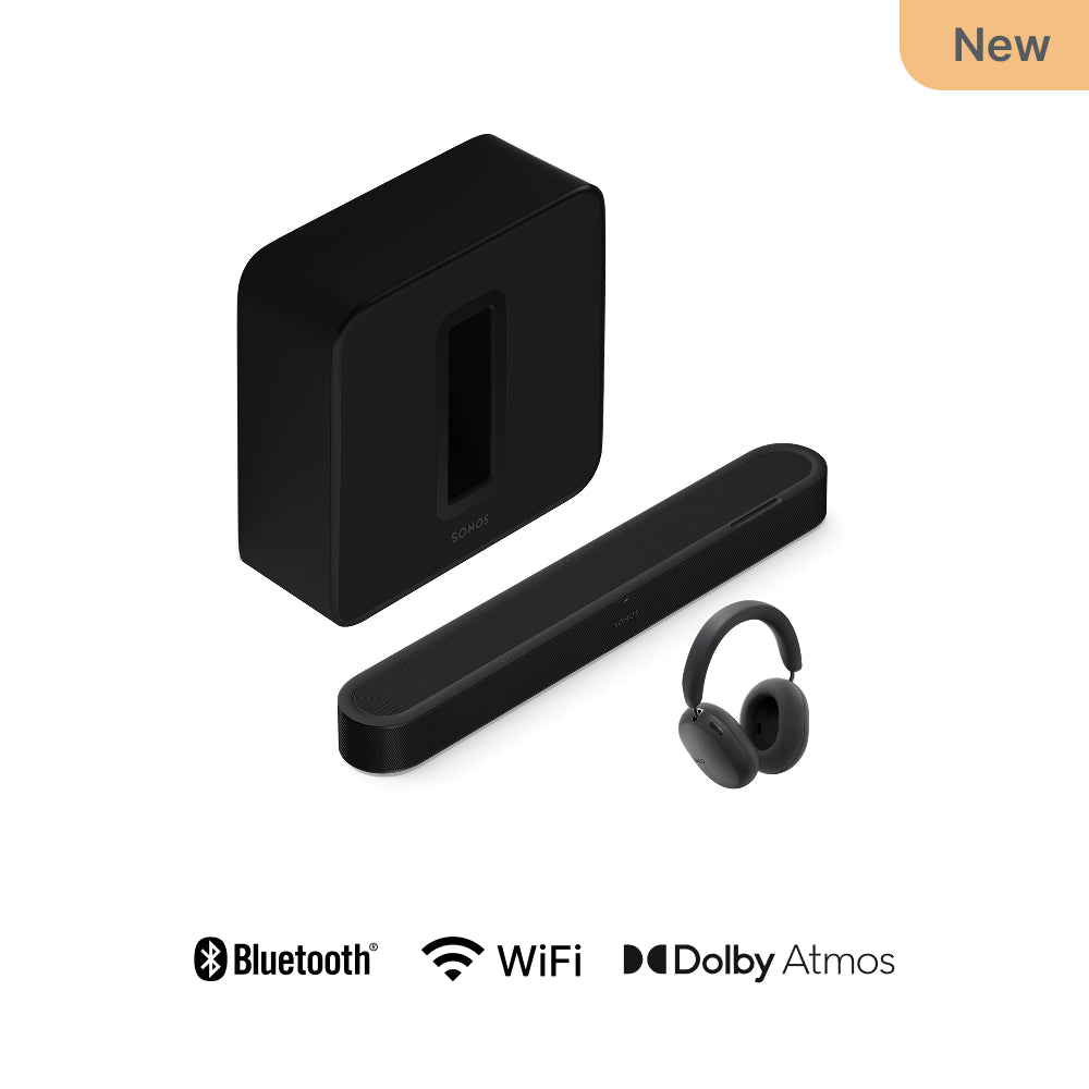 Sonos Beam Ultra Cinema & Headphones Bundle (Member)